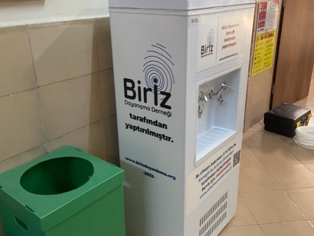 Okullara sürdürülebilir içme suyu sebili
